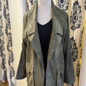 Ivy Jane Faux Suede Jacket